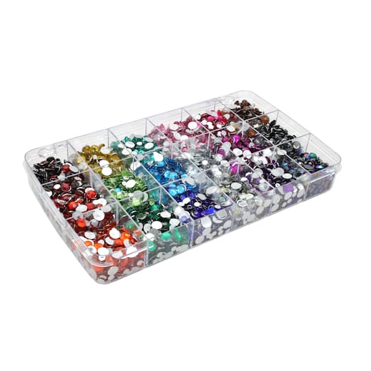 6 Pack: Round Gems Value Pack by Creatology™